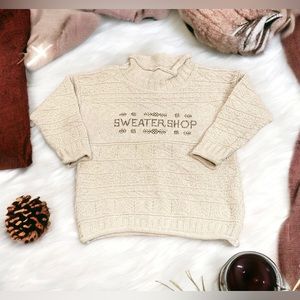 The Sweater Shop United Kingdom toddler unisex beige sweater 3-4 years